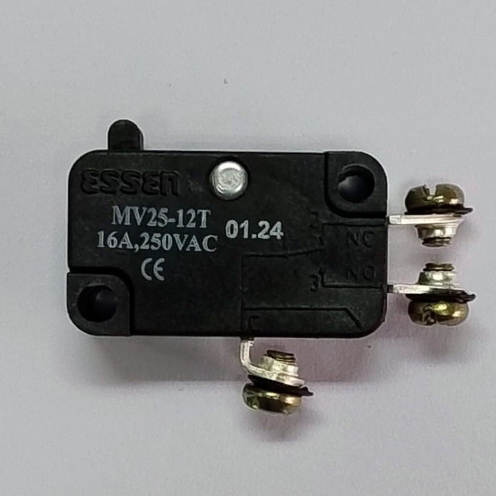 Essen MV25-12T high-temperature miniature Microswitch with screw terminals